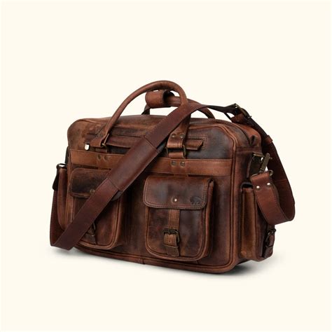 pilot bag fake leather|best leather flight bag for pilot.